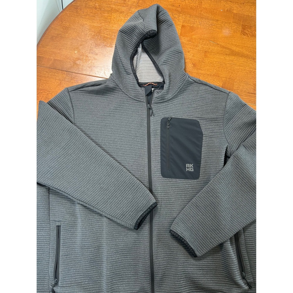 Alaskan Hardgear Hoodie Mens 3XL Gray Full Zip AKHG Duluth Trading Co Jacket